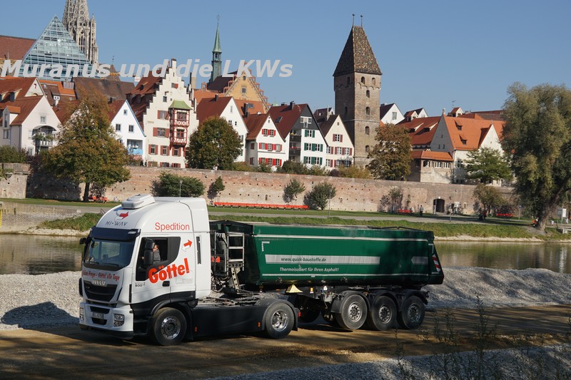 Ulm, Ausbaggerung Donau