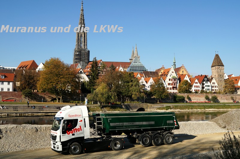 Ulm, Ausbaggerung Donau