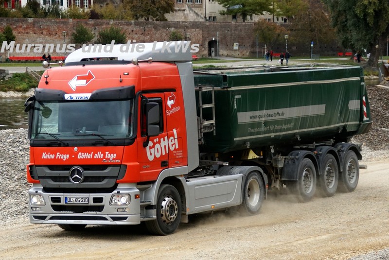 Ulm, Ausbaggerung Donau