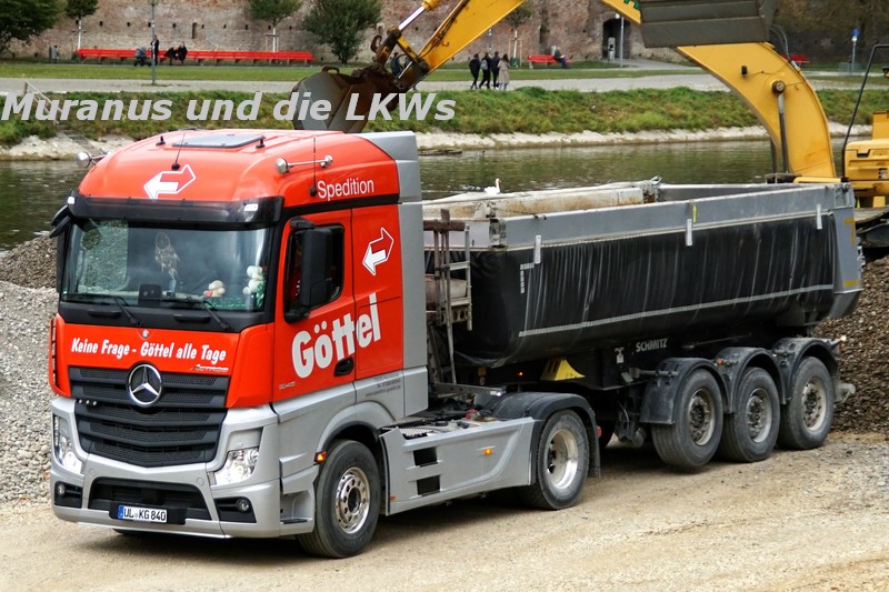 Ulm, Ausbaggerung Donau