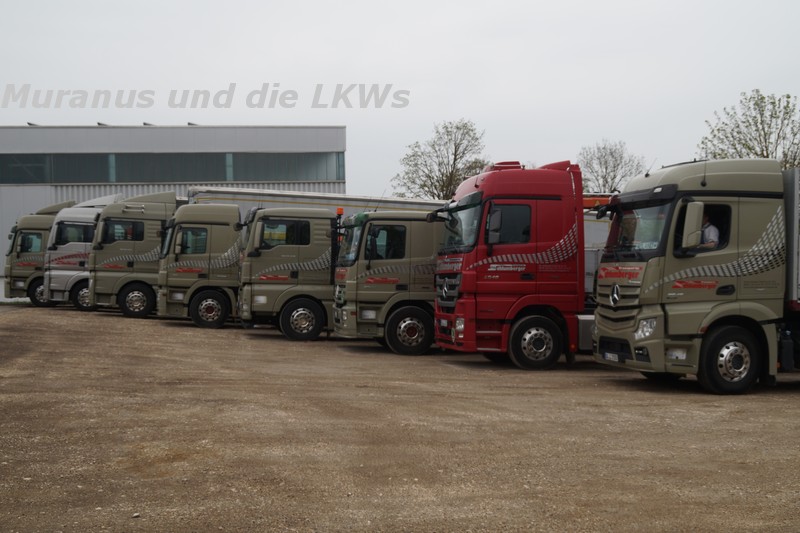 Besuch auf dem Firmengelände