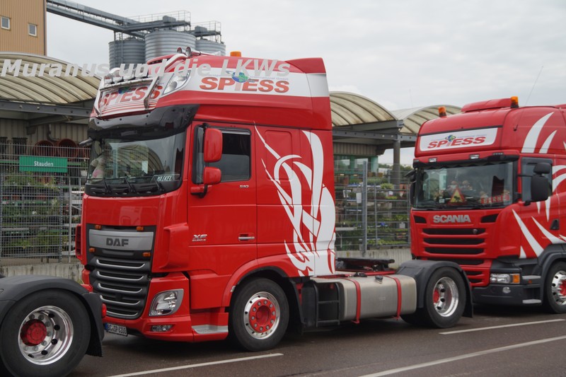 Truckmeeting near Ulm