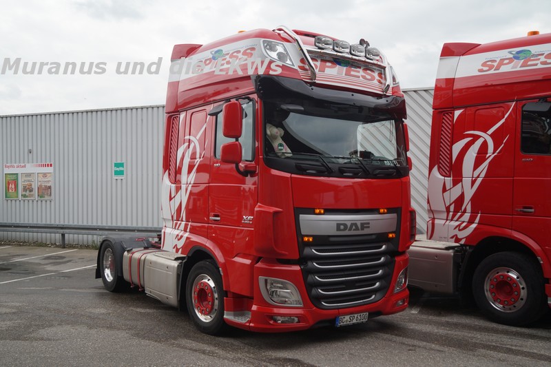 Truckmeeting near Ulm