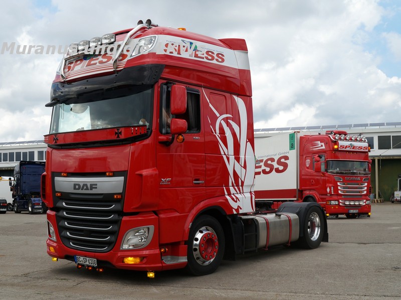 Truckmeeting near Ulm