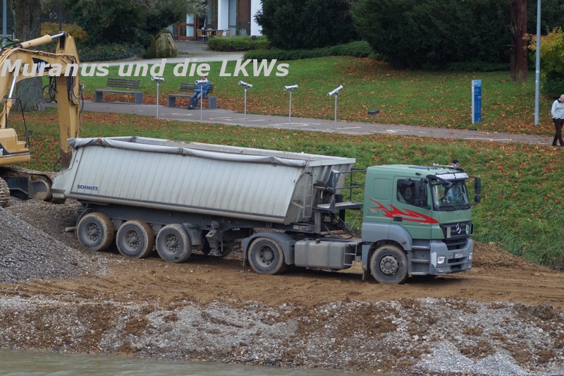 Ulm Ausbaggerung Donau