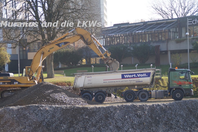 Ulm Ausbaggerung Donau