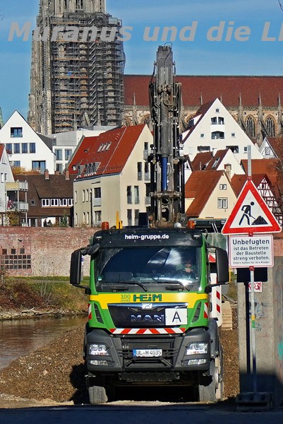 an der Donau in Ulm