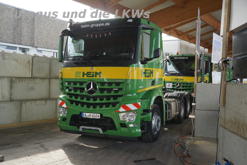 auf dem Betriebsgelände in Ulm