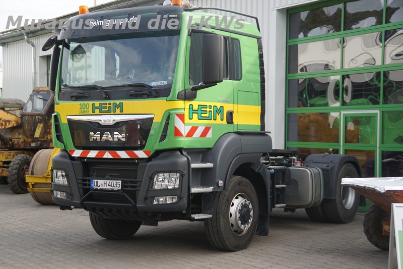 auf dem Betriebsgelände in Ulm