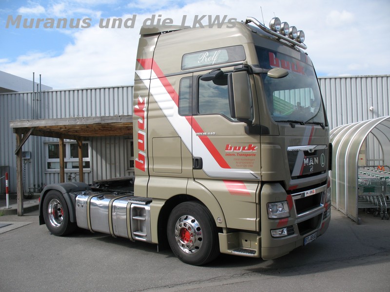 Truckertreffen in der Nähe von Ulm
