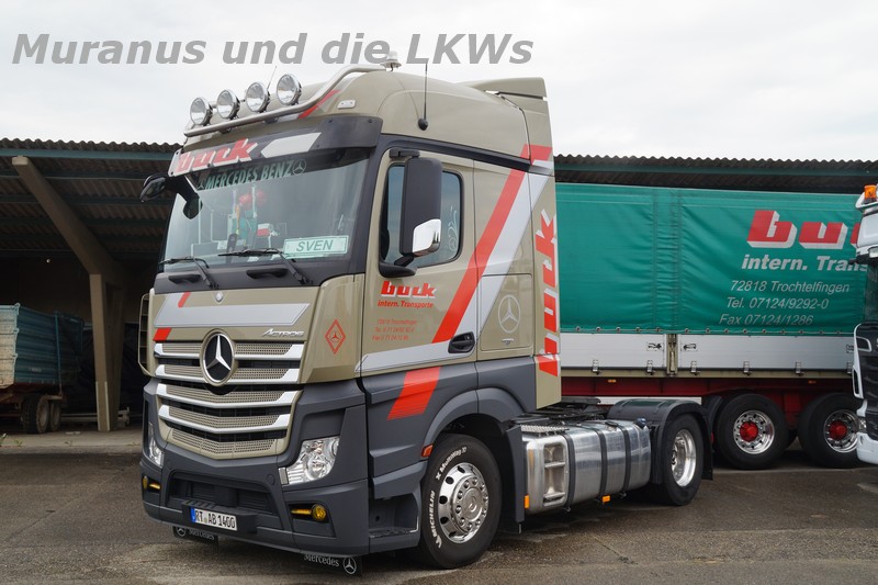 Truckertreffen in der Nähe von Ulm