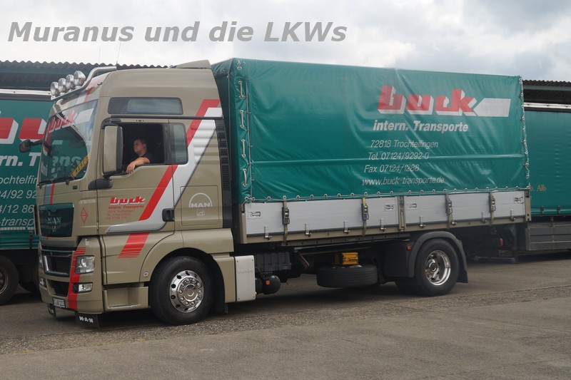 Truckertreffen in der Nähe von Ulm