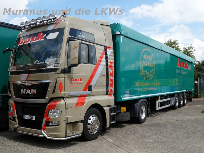 Truckertreffen in der Nähe von Ulm