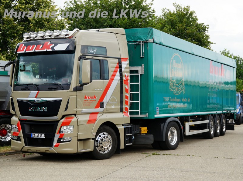 Truckertreffen in der Nähe von Ulm