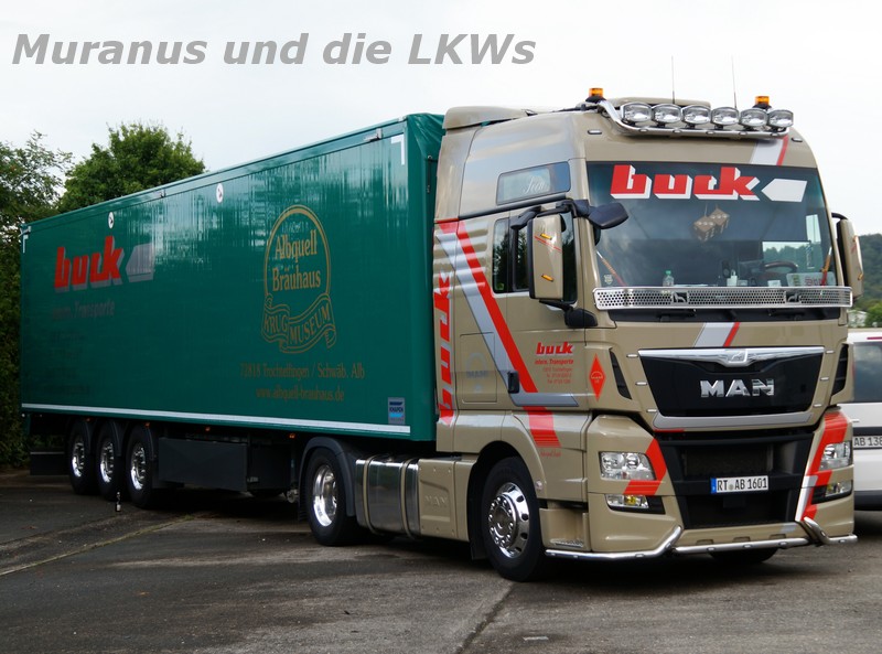 Truckertreffen in der Nähe von Ulm