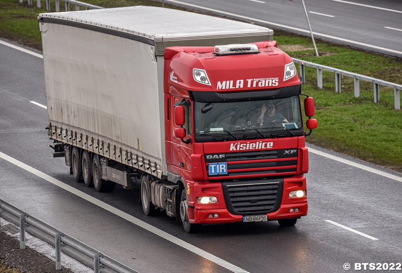 03.01.2022 | S5 wiadukt kierunek : Szubin | Pozdrawiam kierowcę Tomasza :) |