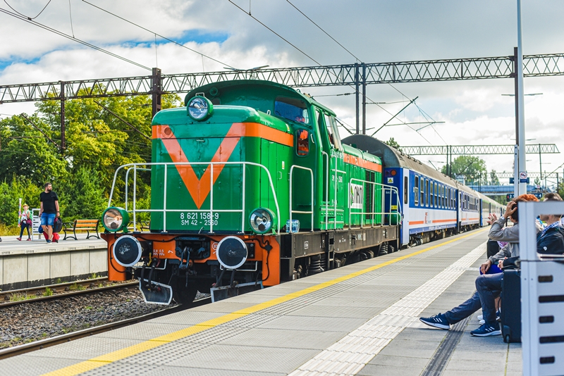 29.08.2022| Podstawia wagony na stacji Kołobrzeg.