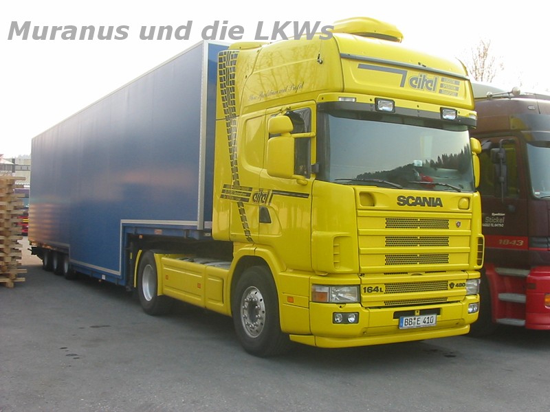 auf dem Firmengelände in Nagold